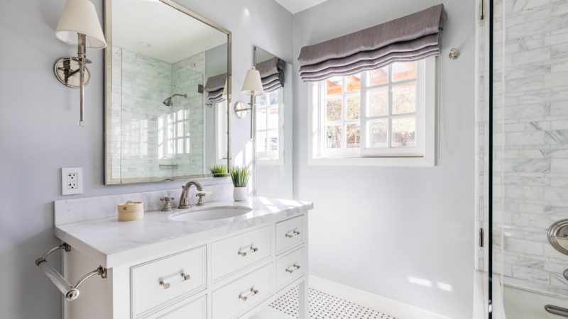 How To Adjust A Mirror & Vanity In Your Bathroom?