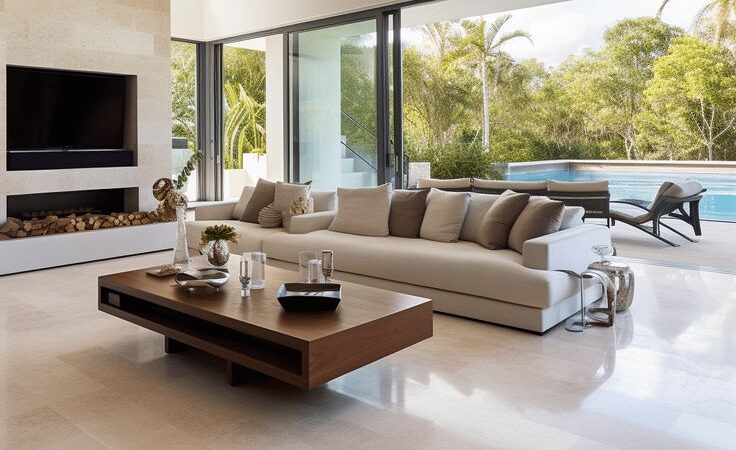 Elevating Spaces with Marble and Travertine Tiles
